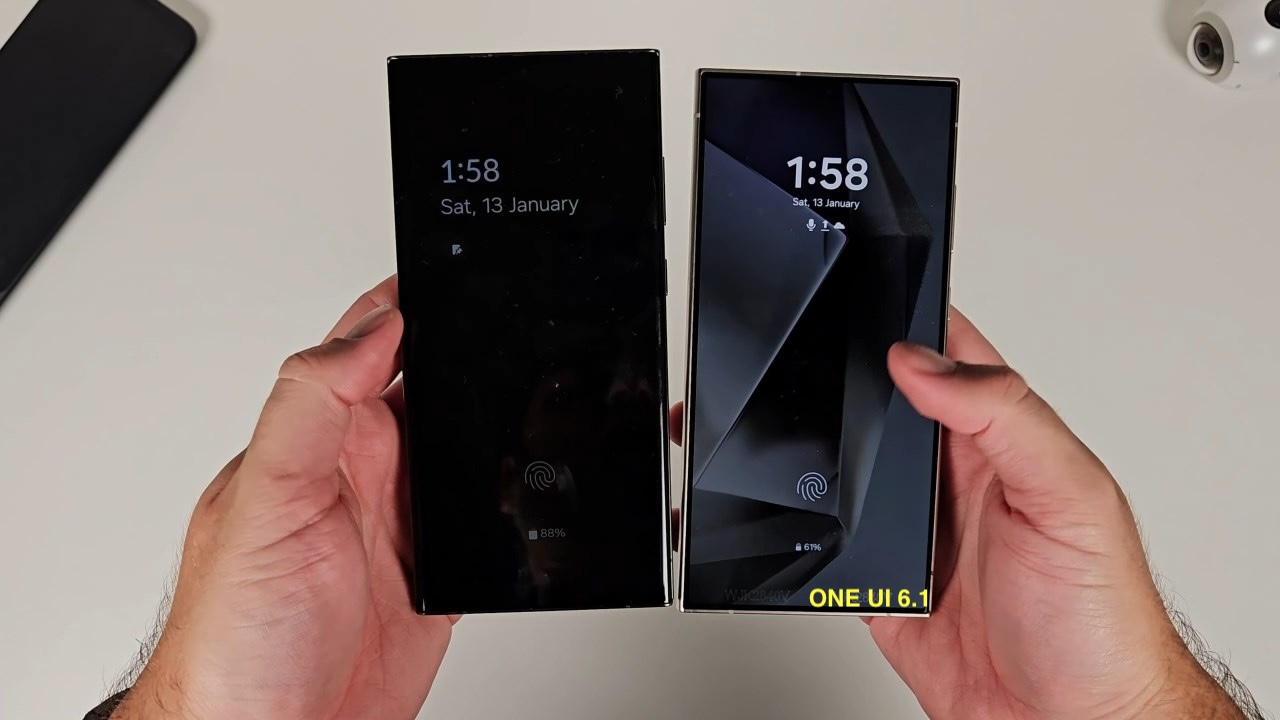 Always On Display trên One UI 6.1